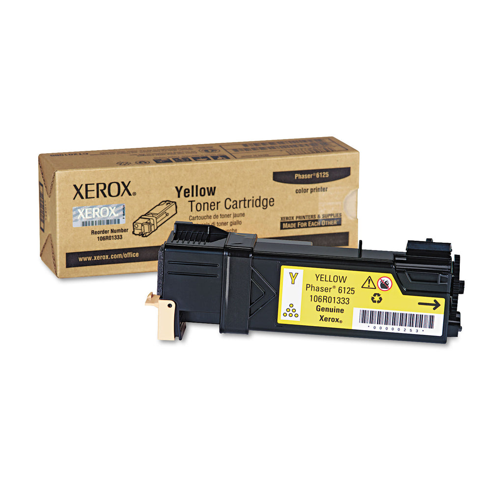 TONER,PHASER 6125N,YW