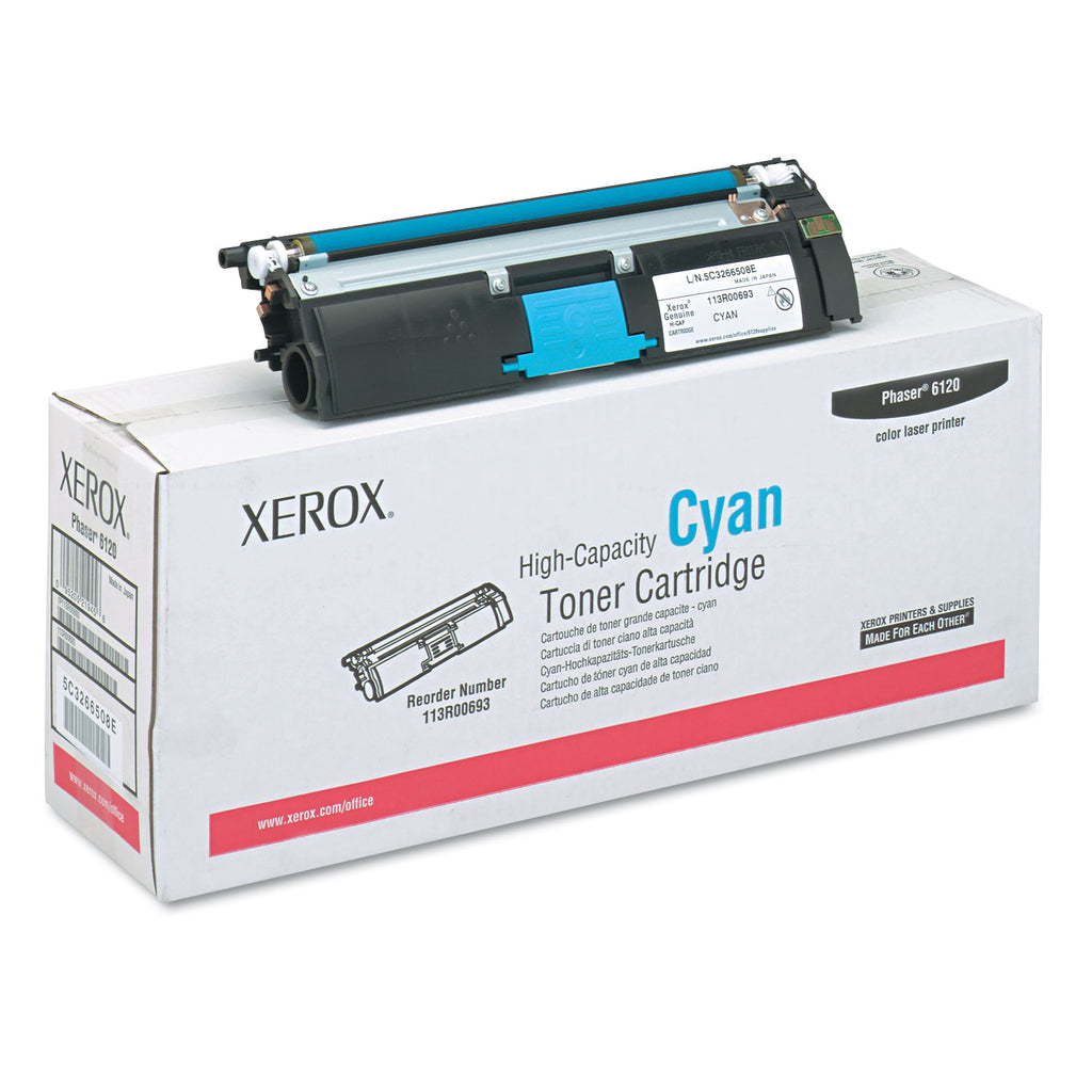 TONER,F/PHASER 6120HC,CYN