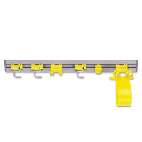 RACK,WALL,34"GY