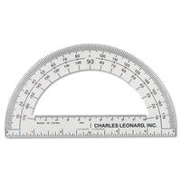 PROTRACTOR,6"PLASTIC,CR