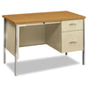 DESK,SGLPED,45.25W,HARVST