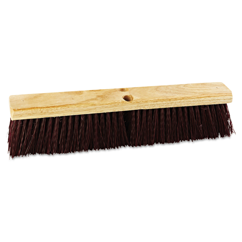 BROOM,18"PLYPRYL MRN BRST