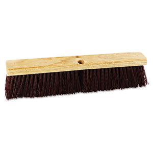 BROOM,18"PLYPRYL MRN BRST