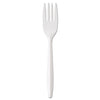 FORK,MED POLYPRO,WH,1M