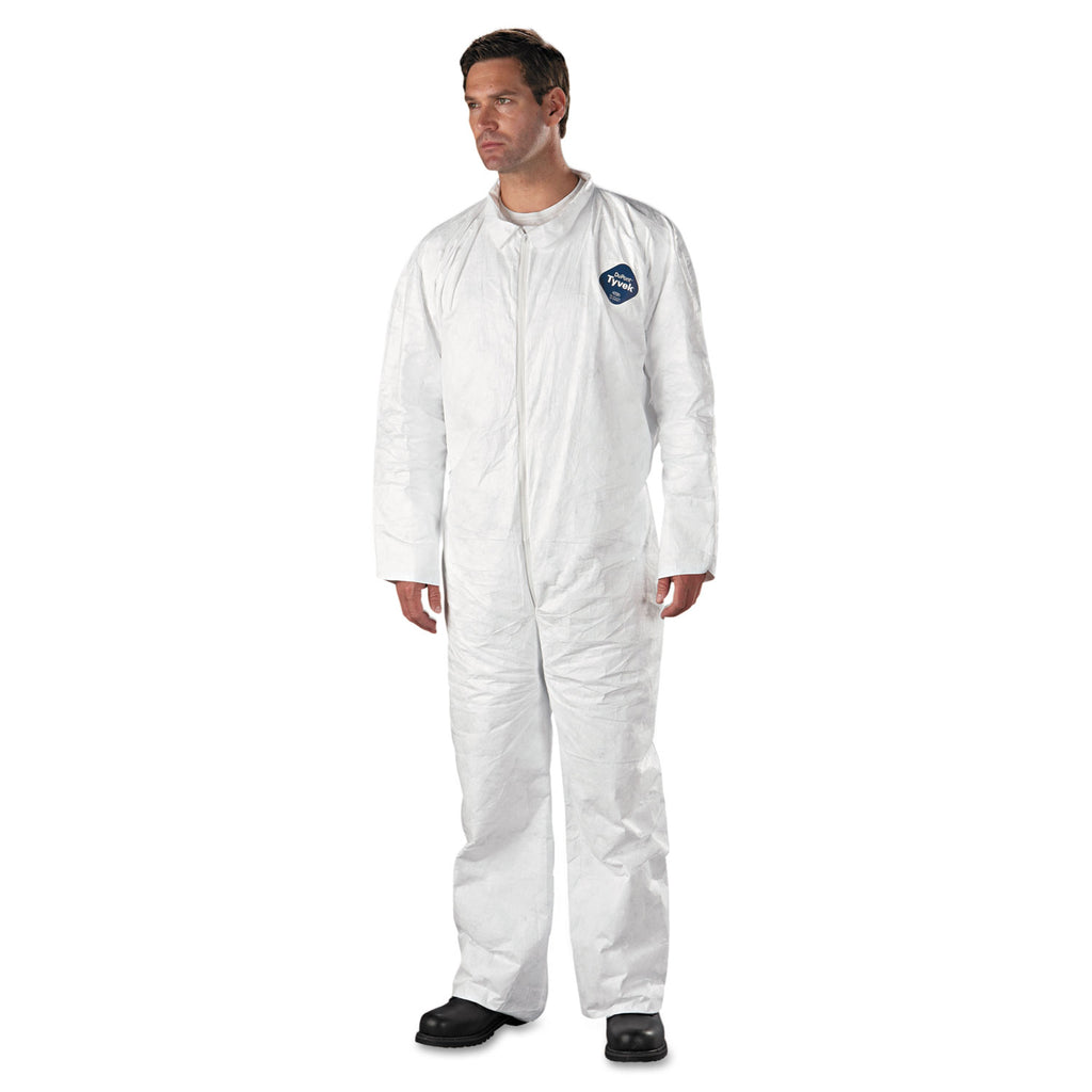 COVERALL,TYVEK ZIP FT XL