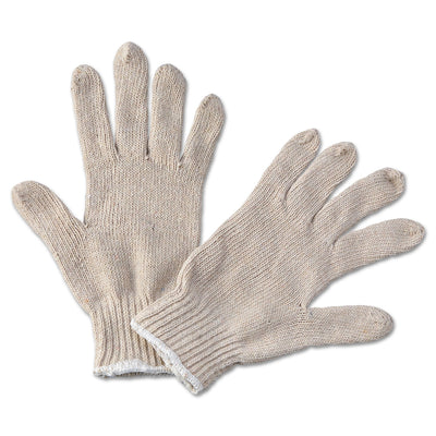 GLOVES,CTTN RVRSBL NAT LG