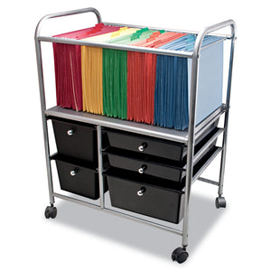 CART,FILE,5DRWR,LTR/LG,BK