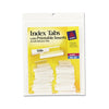 TAB,INDX,1X1/3,25/PK,CLR