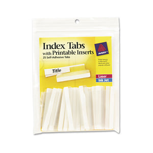 TAB,INDX,2X1/3,25/PK,CLR