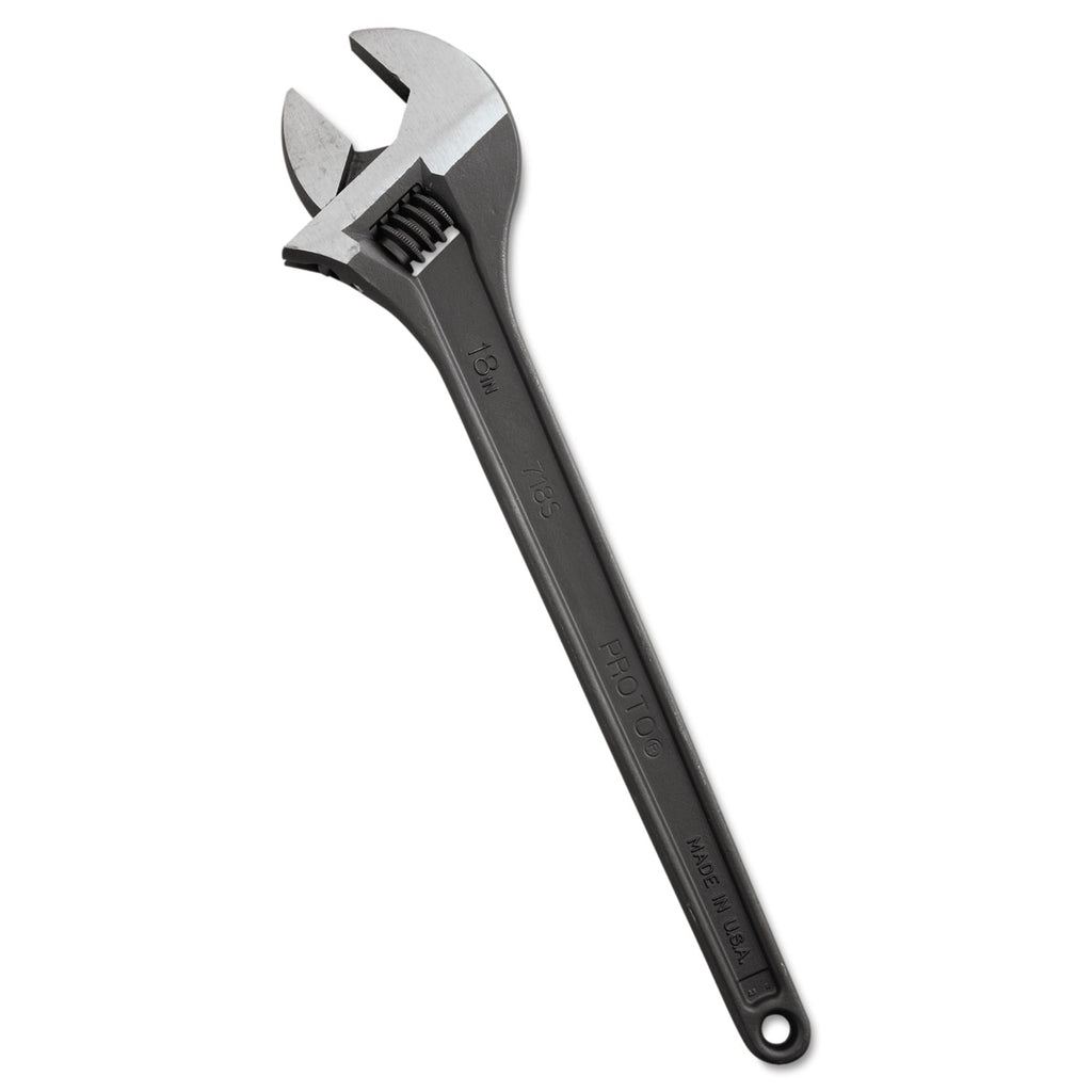 WRENCH,ADJUSTABL 18 BLACK