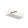 WORKSTATION,WHITE/WLNUT,S