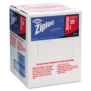 BAG,ZIPLOC BG QT 500/CT