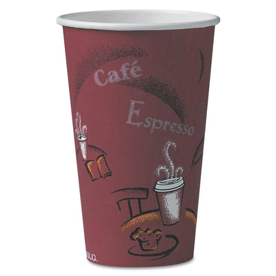 CUP,16OZ, PPR, HOT,MRN