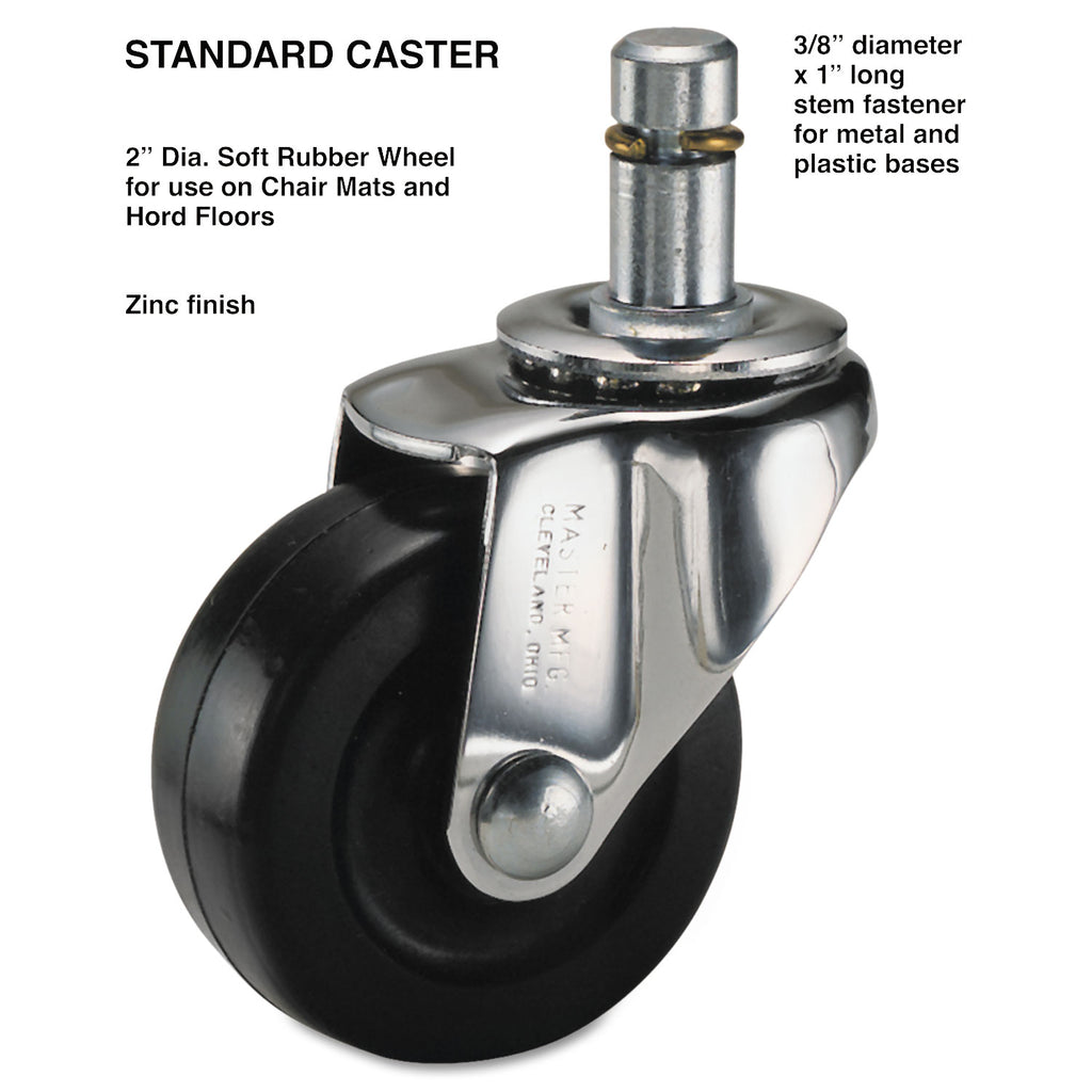 CASTER,K,2"SFT,CDM,4/ST