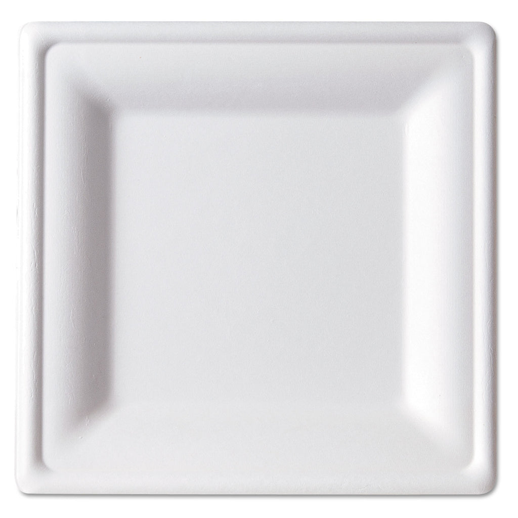 PLATE,8" SQ,WH,500/CT