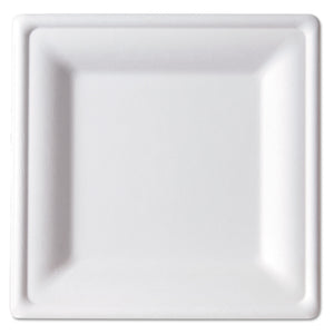 PLATE,8" SQ,WH,500/CT