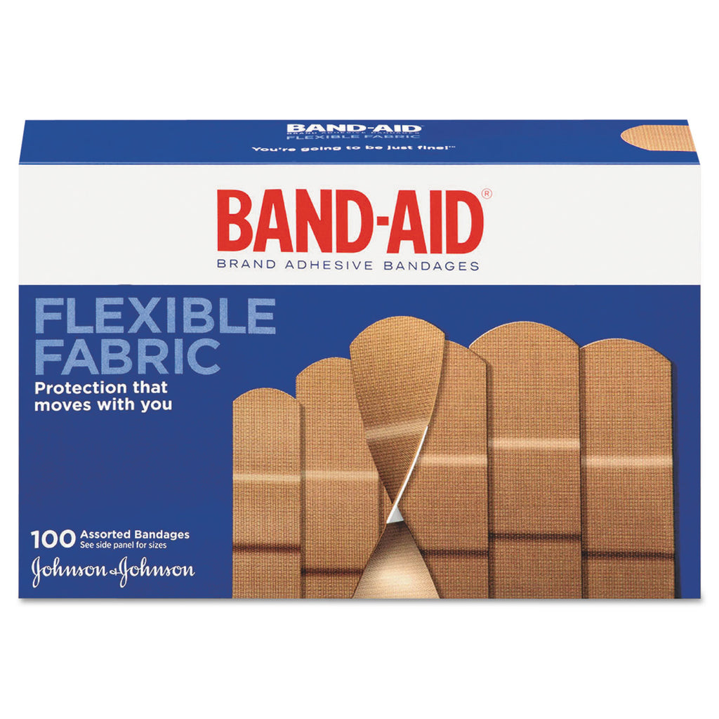 BANDAGES,BANDAID FLEX,100