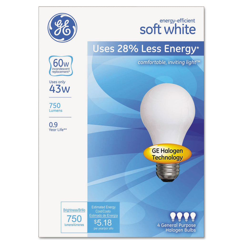 BULB,HALGN,A19,60W,EQ,4PK