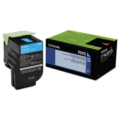 TONER,701C,RTN PRG,CN