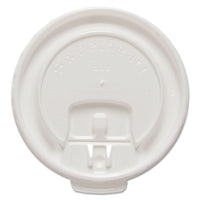 LID,LCK TAB,8OZ,100/PK,WH