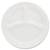 PLATE,3 COMPARTMENT,WH