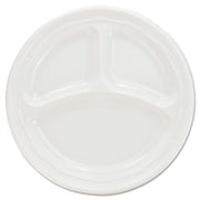 PLATE,3 COMPARTMENT,WH