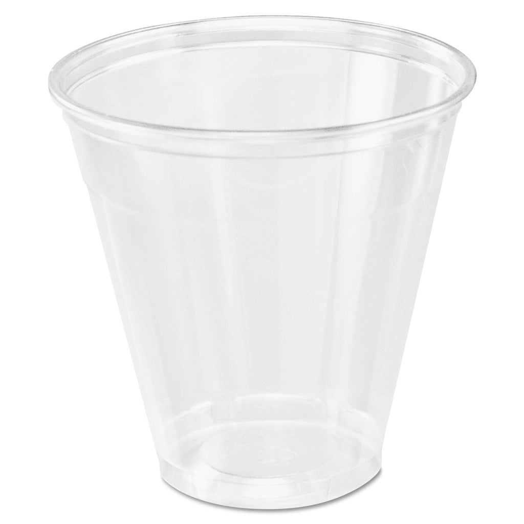 CUP,RLLD RIM PLAS,5OZ,CLR