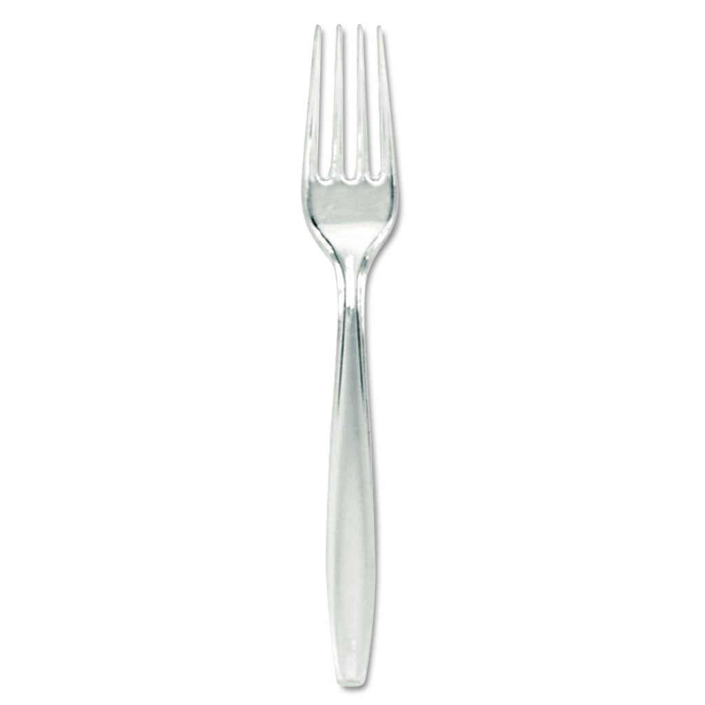 FORK,HVY WGT,POLYSTY,CLR