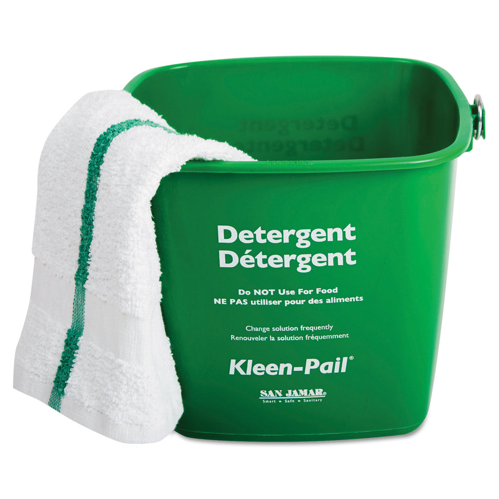 PAIL,KLEEN,3QRT,GN,12/CS