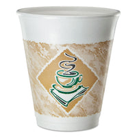 CUP,8OZ,FOAM,CAFE G,25/PK