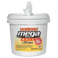 WIPES,GYM,8X8,1200/BKT,WH