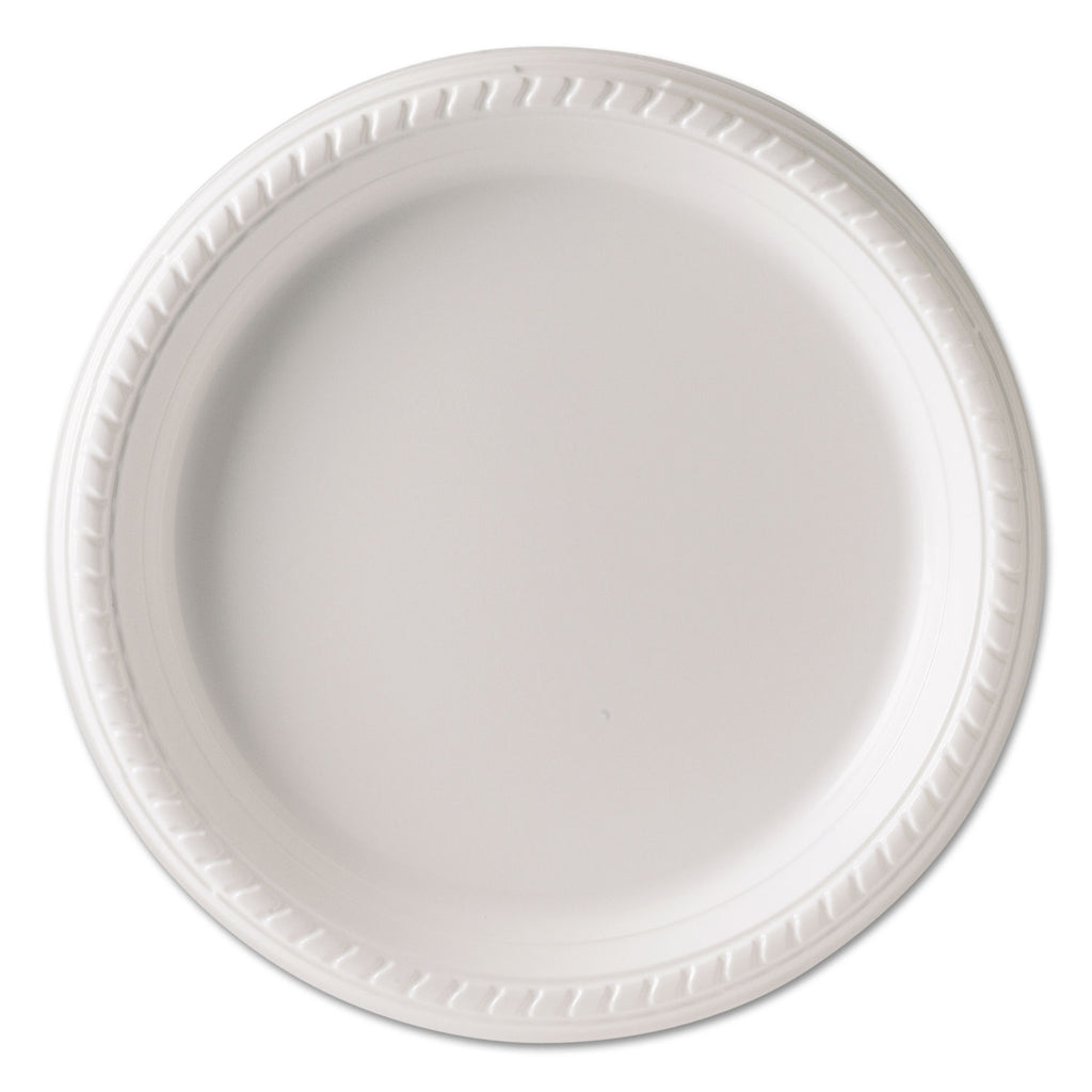 PLATE,PLAS,9",500/CS,WH