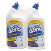 CLEANER,WORKS,TOILET,2/PK