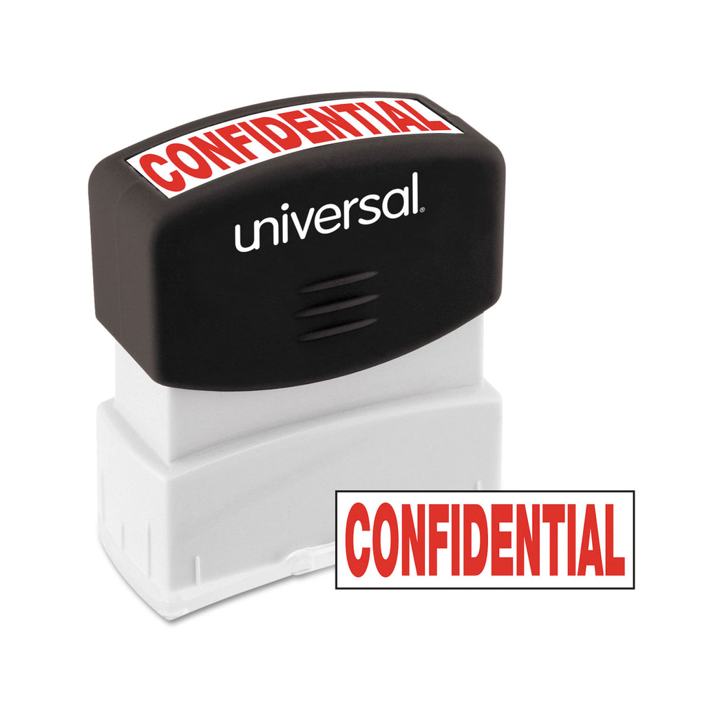 STAMP,UNV MES CONFIDTL,RD