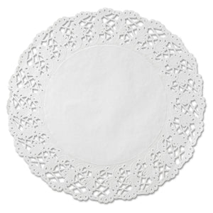 DOILY,16.5IN,RND,WH