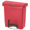 WASTEBASKET,FRNTST,15L,RD