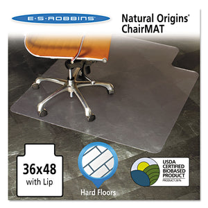 CHAIRMAT,36X48,FL,LIP,CLR