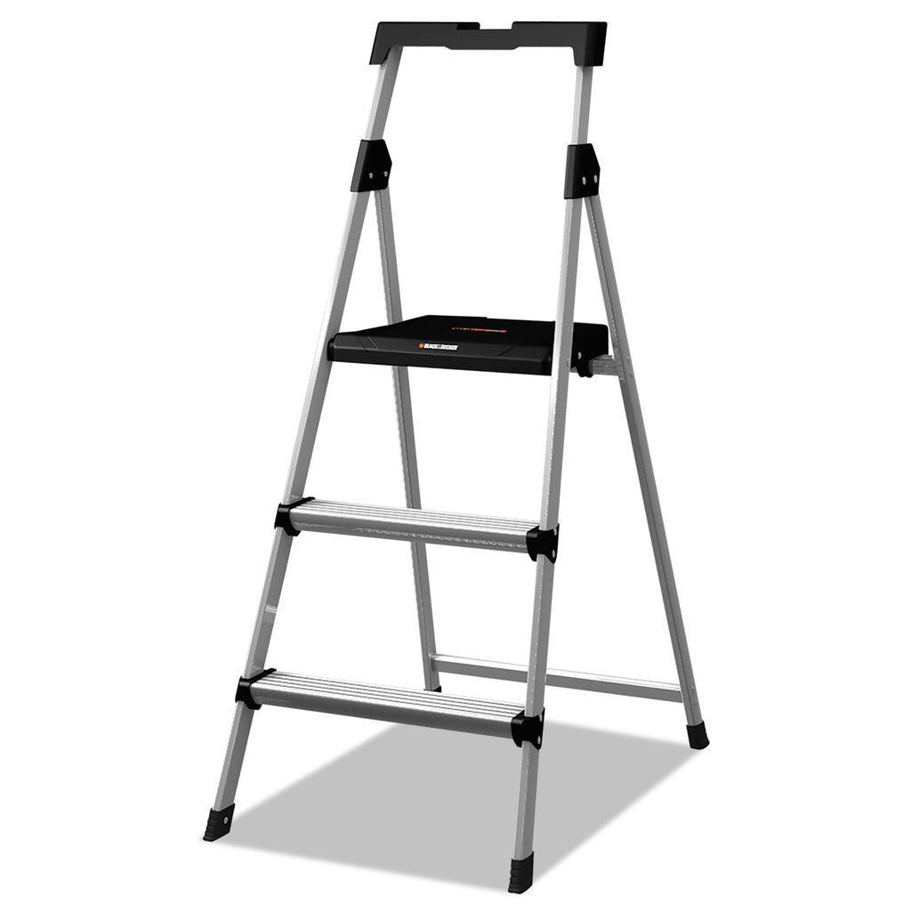 STEPSTOOL,3 STEP,225LB,AL