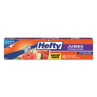 BAG,HEFTY,2.5GAL,JMBO,CLR