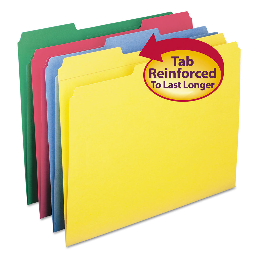 FOLDER,LTR 1/3,12/PK,AST