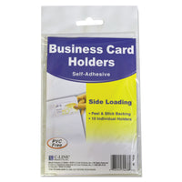 HOLDER,BUSCD,10/PK,S-ADH