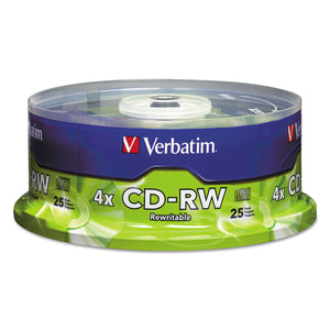 DISC,CD-RW,SPN,4X,MSR25PK