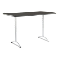 TABLE,ARC,36X72,ADJ HT,GR