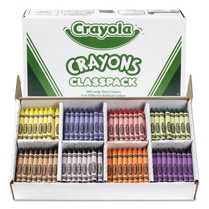 CRAYON,CRAYOLA,400/ST,LRG