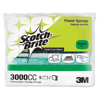 SPONGE,POWER,BRITE,5PK