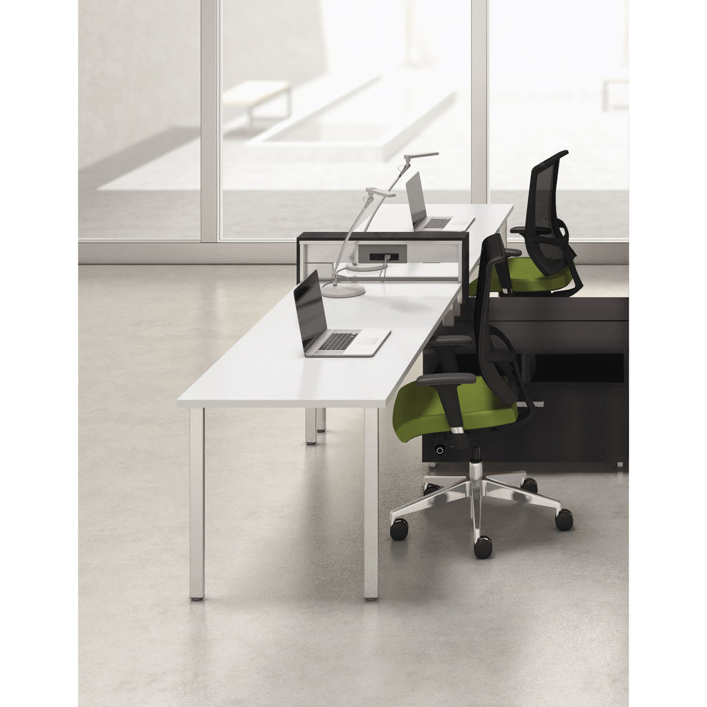 WORKSTATION,WHITE/RAVEN,S