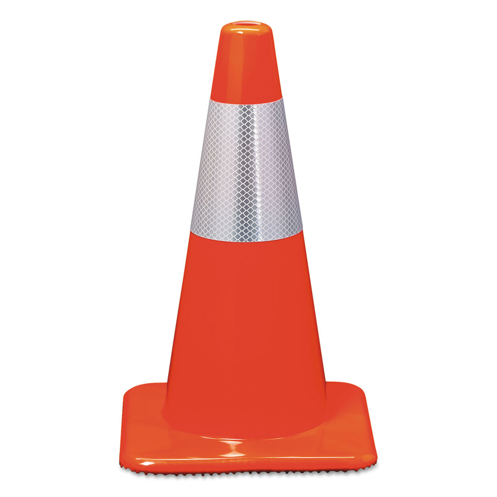 CONES,18",PVC,REFLCTV,OR