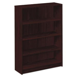 BOOKCASE,4SHELF,SQEDG,MY