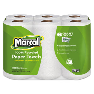 TOWEL,MAXI ROLL,6RL/PK,WH