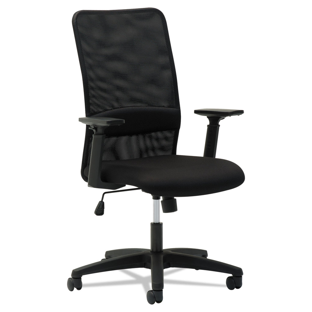 CHAIR,MID BACK,MESH,BK